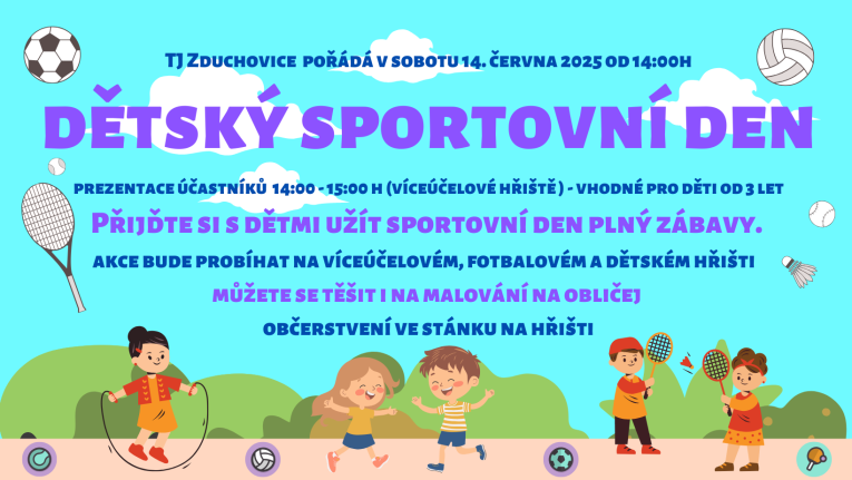 Dětský sportovní den 2025